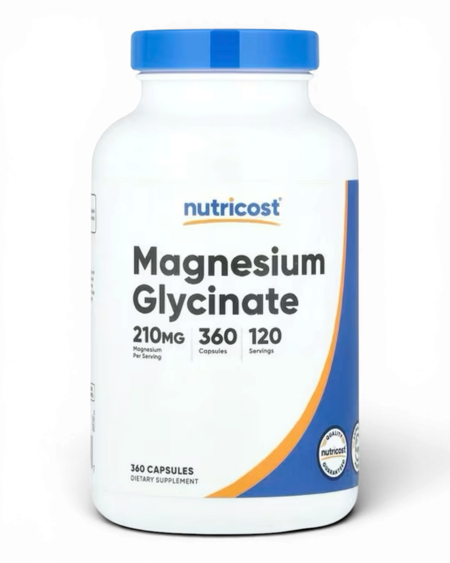 Nutricost Magnesium Glycinate 210 mg | 360 Capsules
