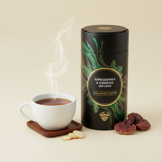 V-NeuroKafe Café Gourmet Funcional con Ganoderma y Ginseng