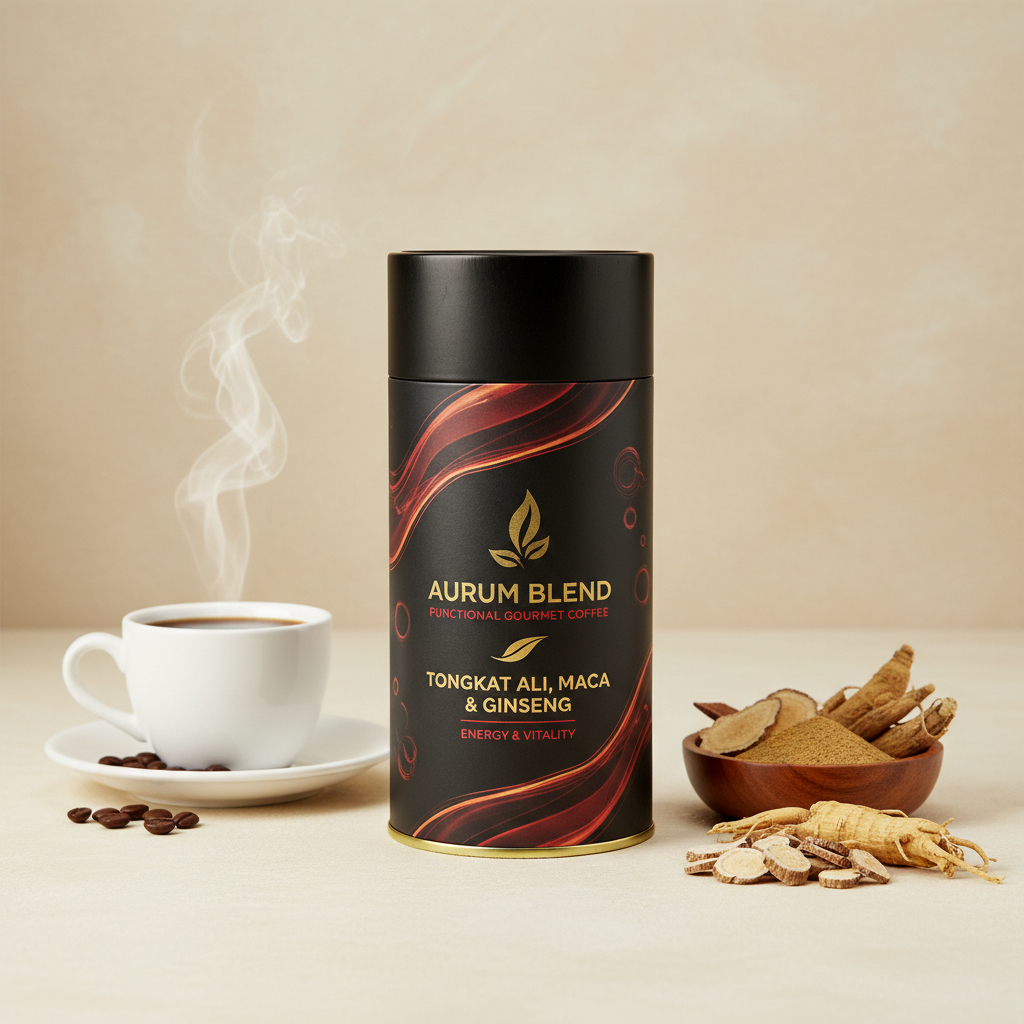V-LoveKafe Café Gourmet Funcional para Energía y Vitalidad